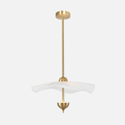Pendant Light | Wave Bowl-Shape Vertical Layout
