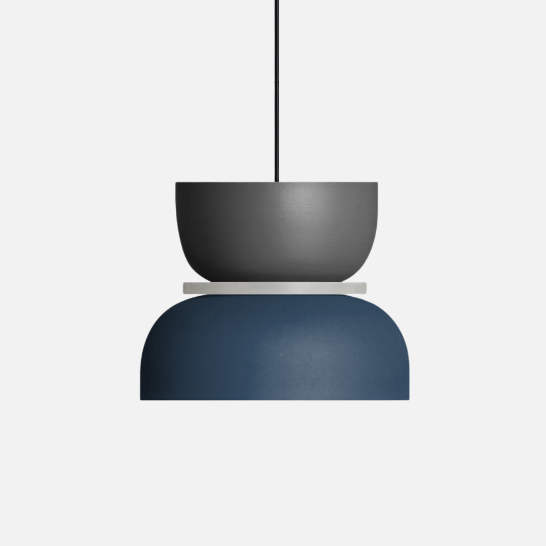 Pendant Light | Multi-Color Multiple Stacked Sections