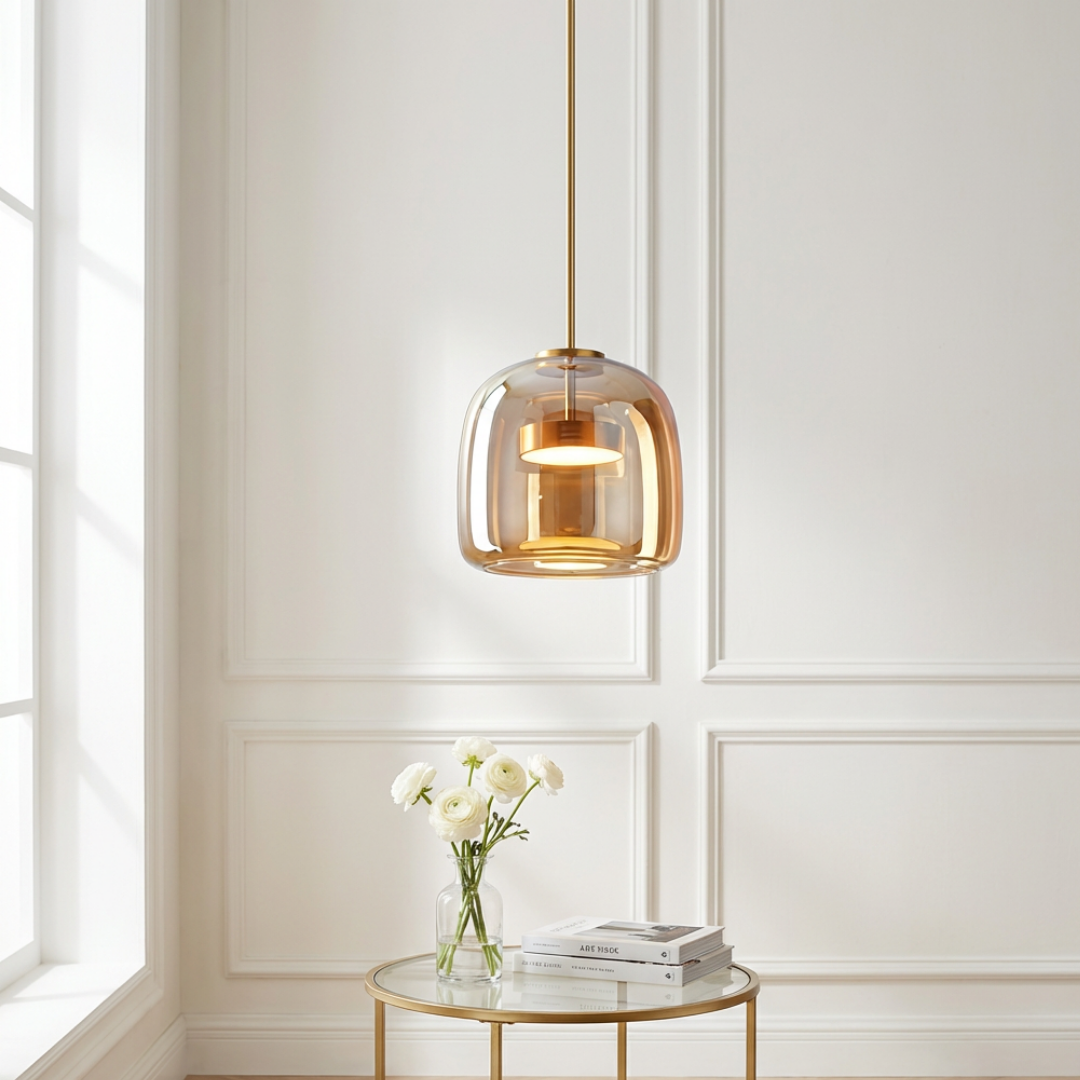 Pendant Light | Rounded Layered Design