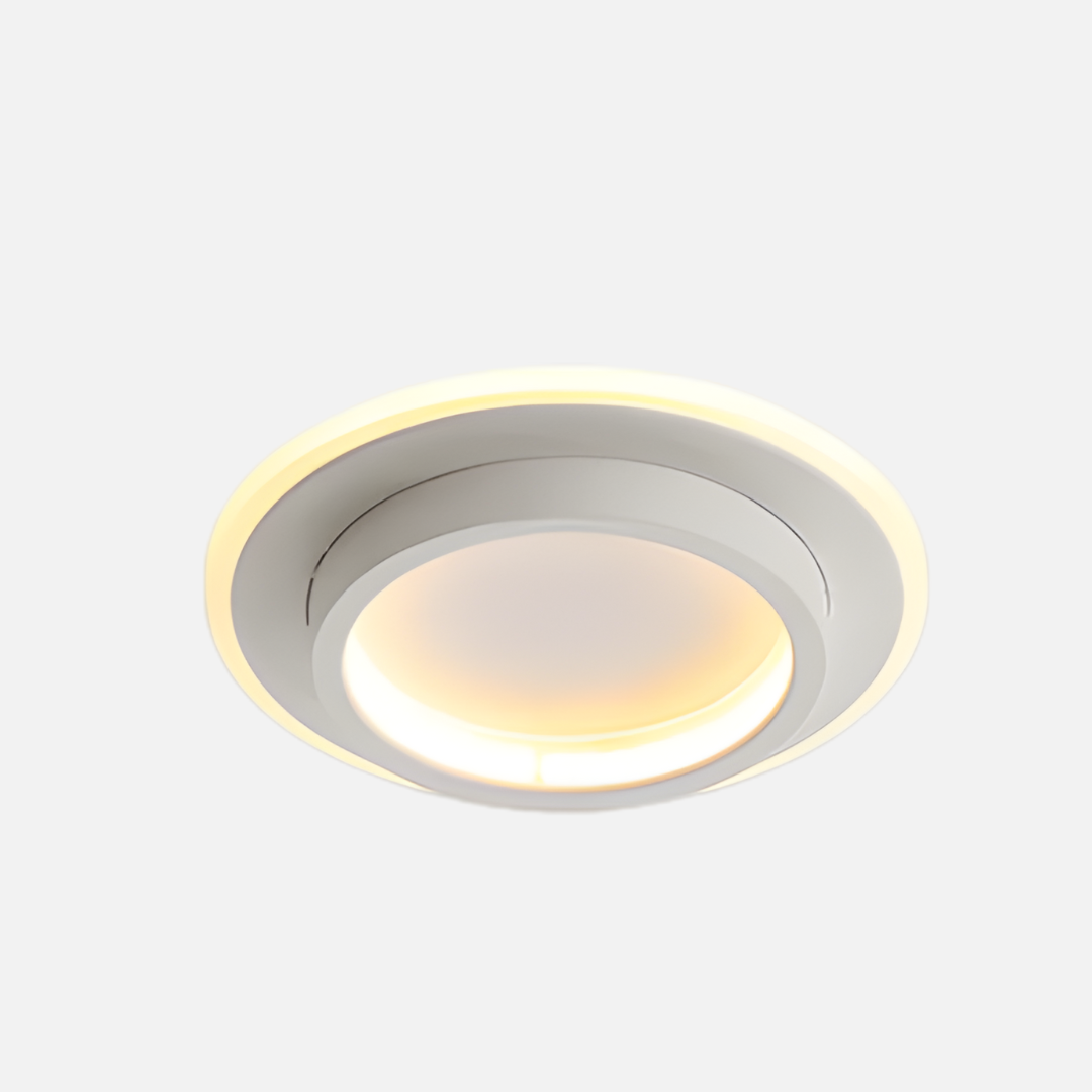Ceiling Light | Dual Ring Integrated LED Source