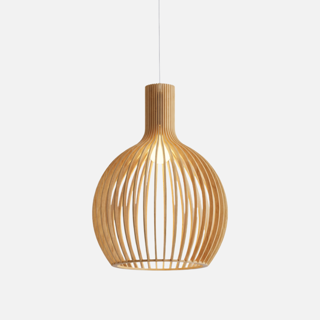 Pendant Lamp | Rounded Cage Structure