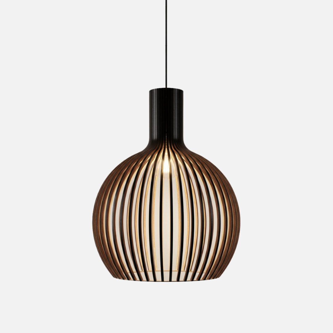Pendant Lamp | Rounded Cage Structure
