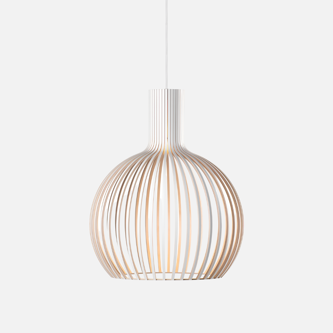 Pendant Lamp | Rounded Cage Structure