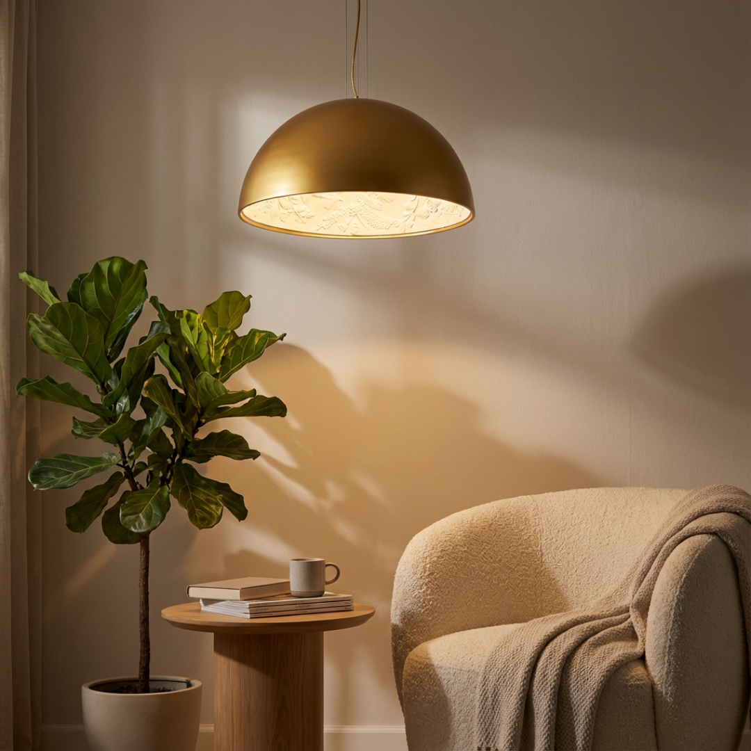 Pendant Light | Dome-shaped Design