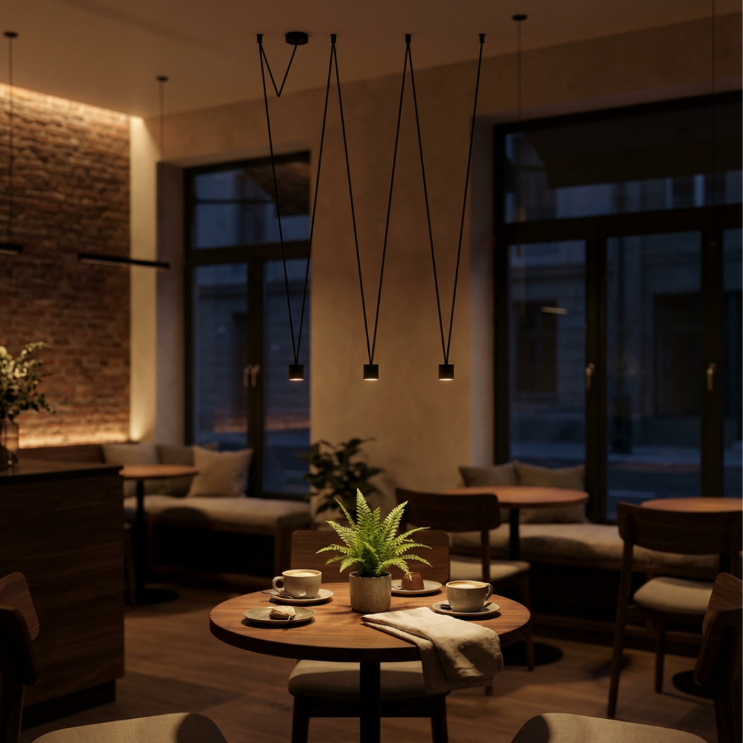 Pendant Light | Modular Multi-Head Design