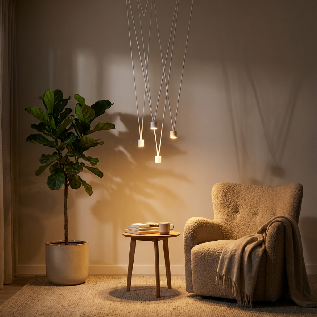 Pendant Light | Modular Multi-Head Design