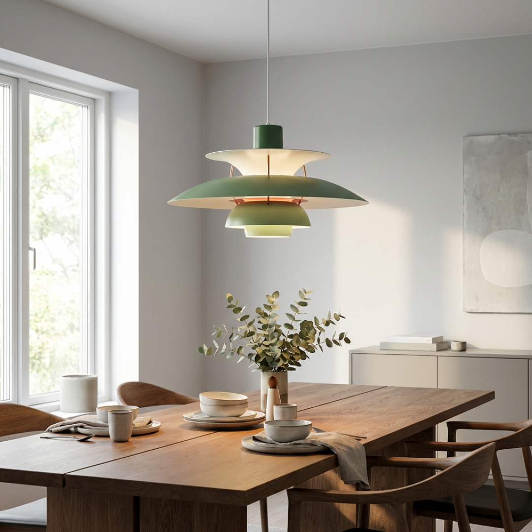 Pendant Light | Layered Disc Layout
