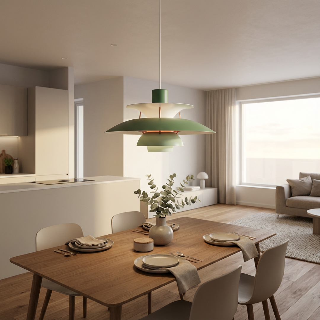 Pendant Light | Layered Disc Layout