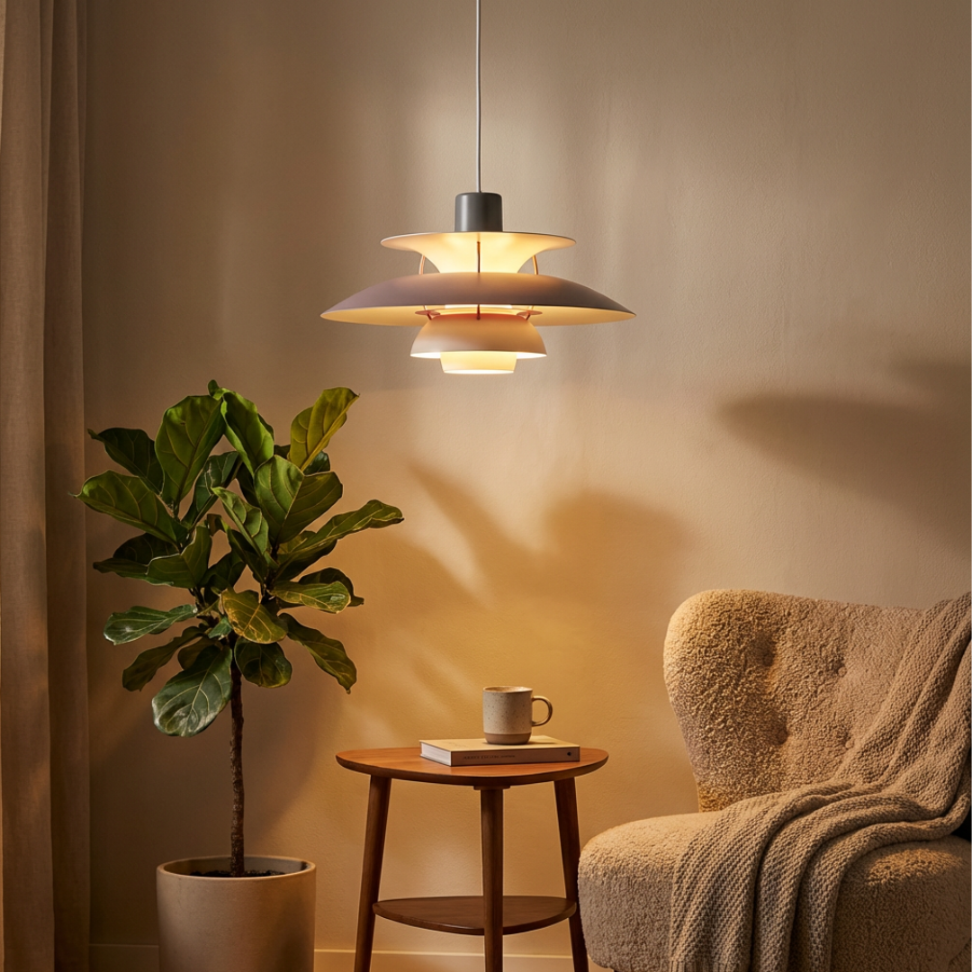Pendant Light | Layered Disc Layout