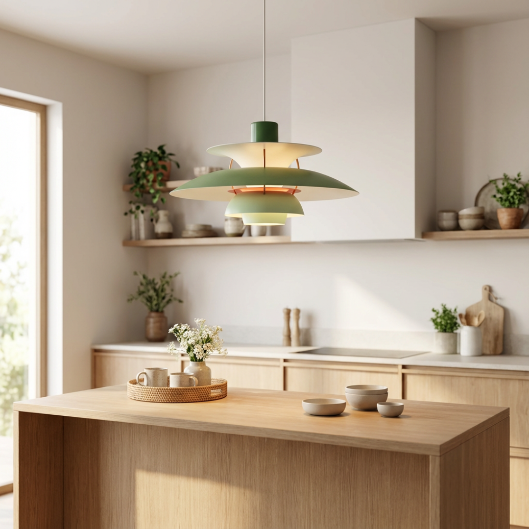 Pendant Light | Layered Disc Layout