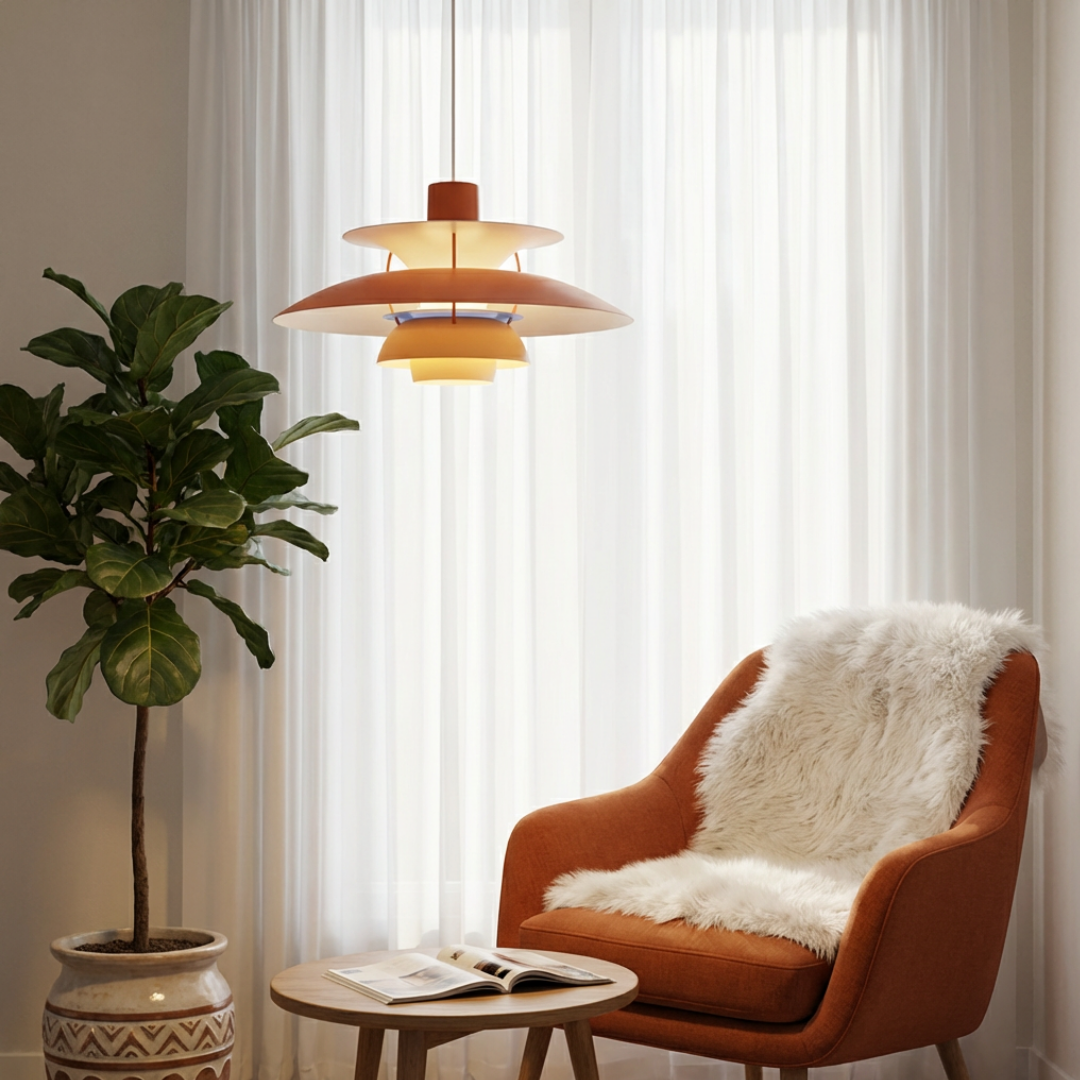 Pendant Light | Layered Disc Layout