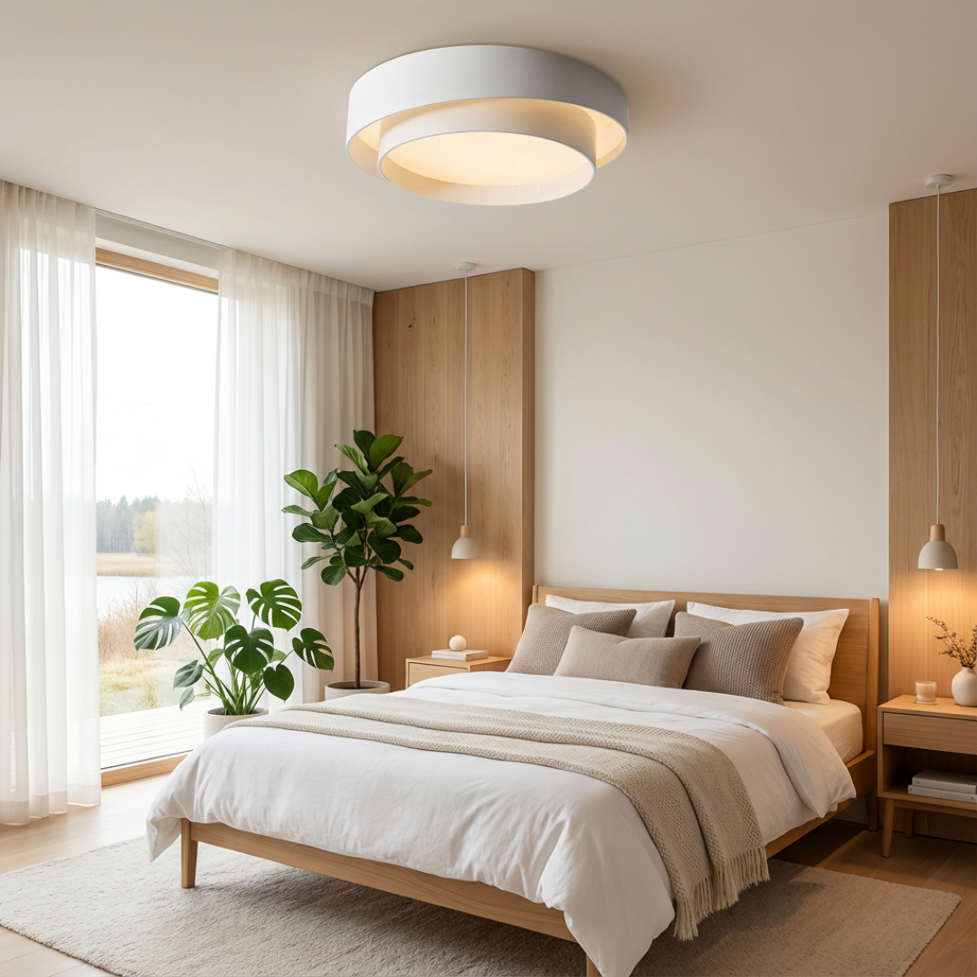 Ceiling Light | Modern Layered Ring Structure