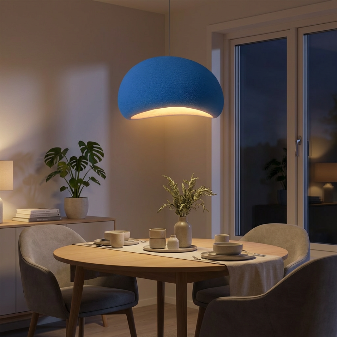Pendant Light |  Dome-Shaped Hanging Design
