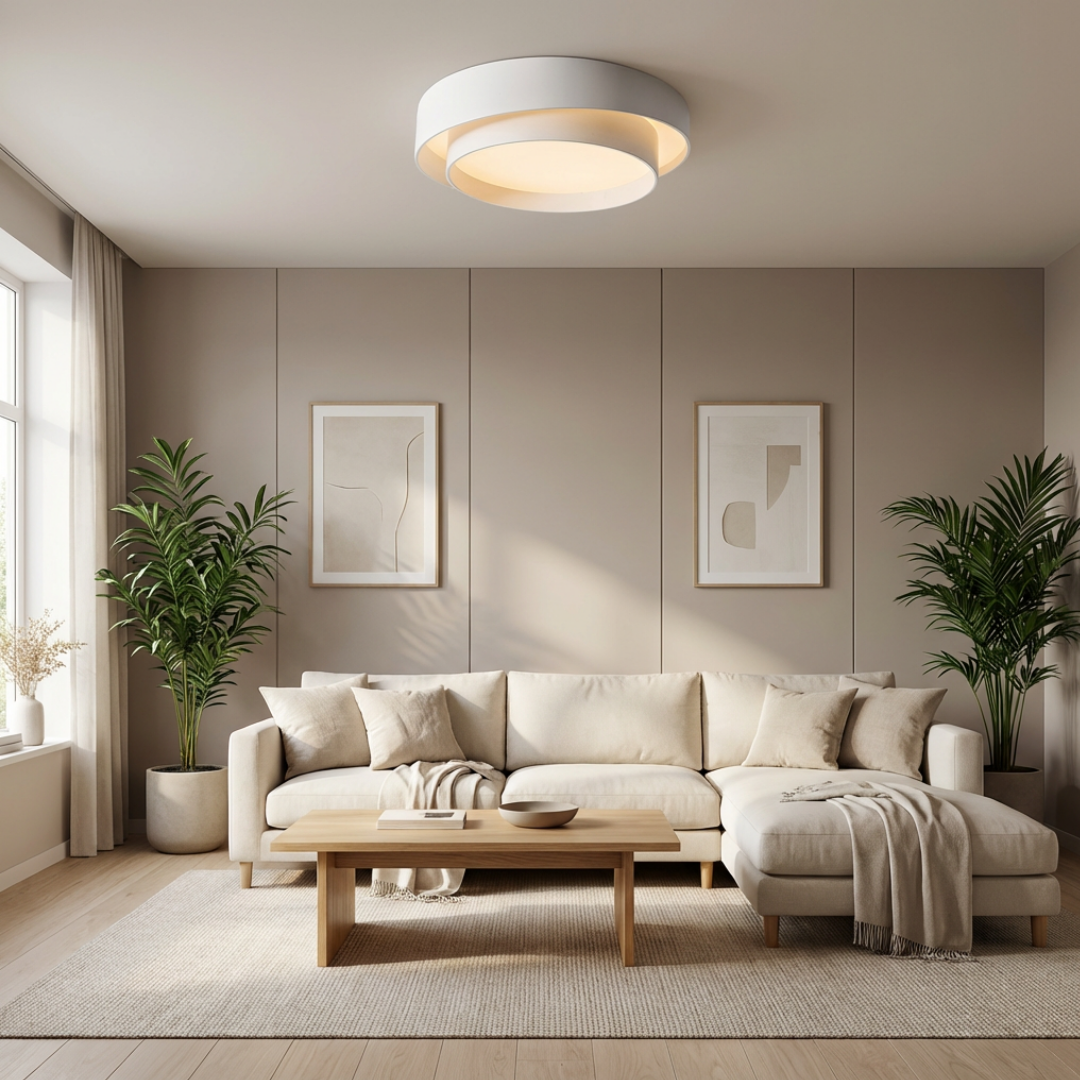 Ceiling Light | Modern Layered Ring Structure