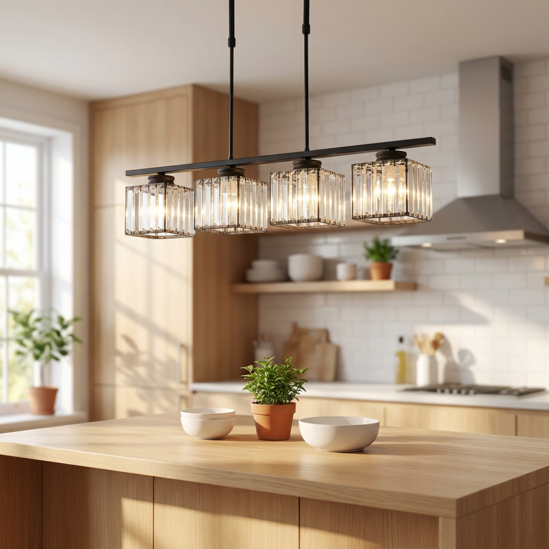 Pendant Light | Multi-Head Linear Design