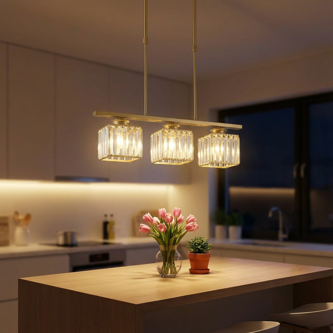 Pendant Light | Multi-Head Linear Design
