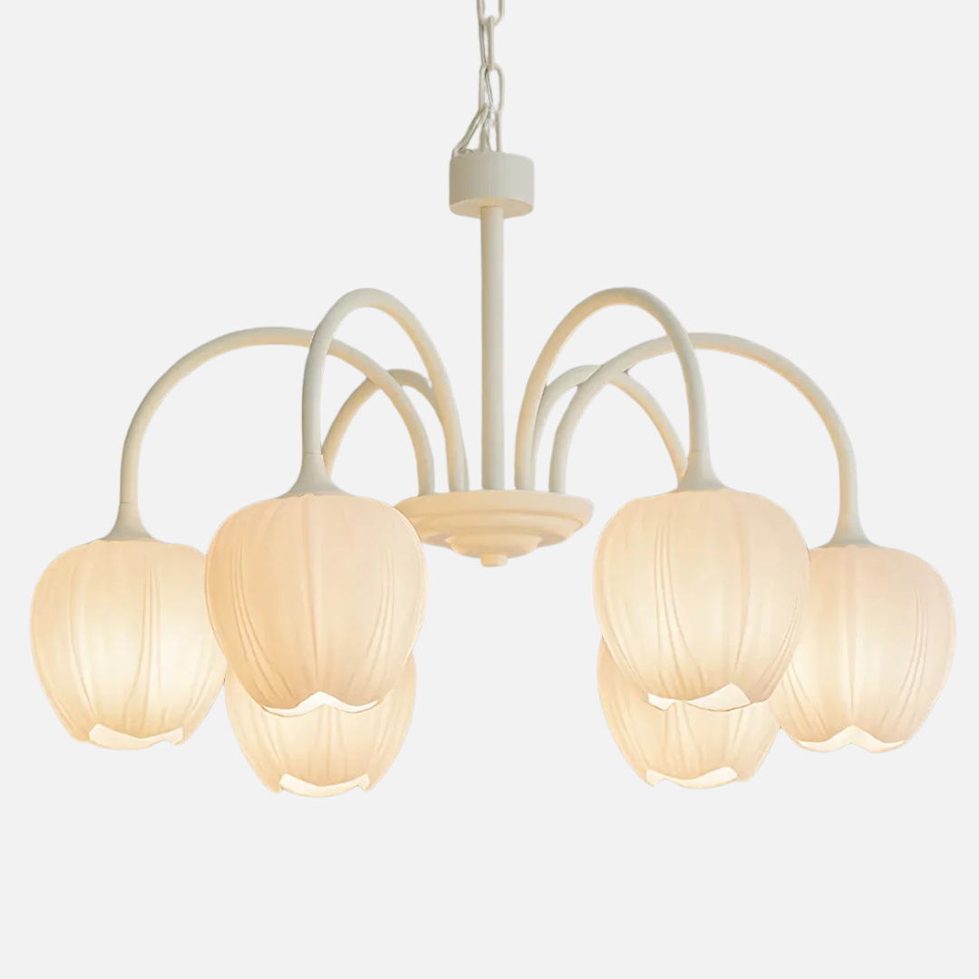 Chandelier Light | Tulip Globe Design