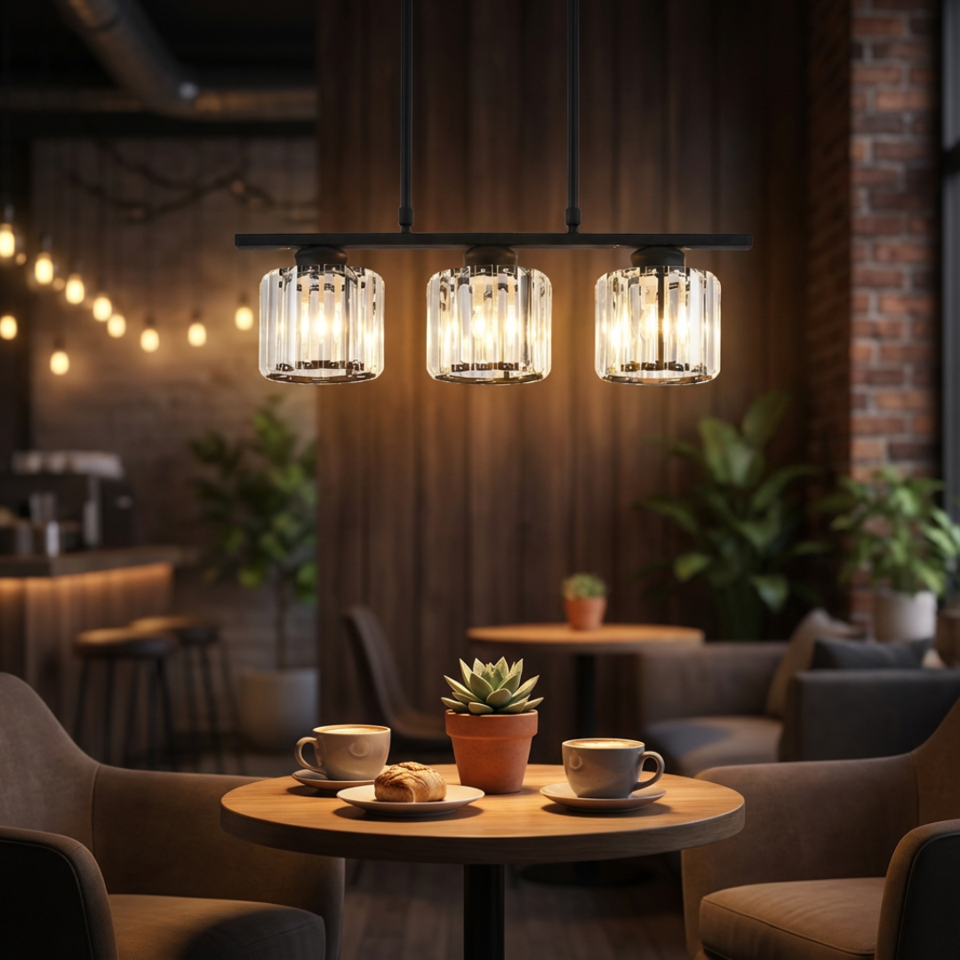 Pendant Light | Multi-Head Linear Design