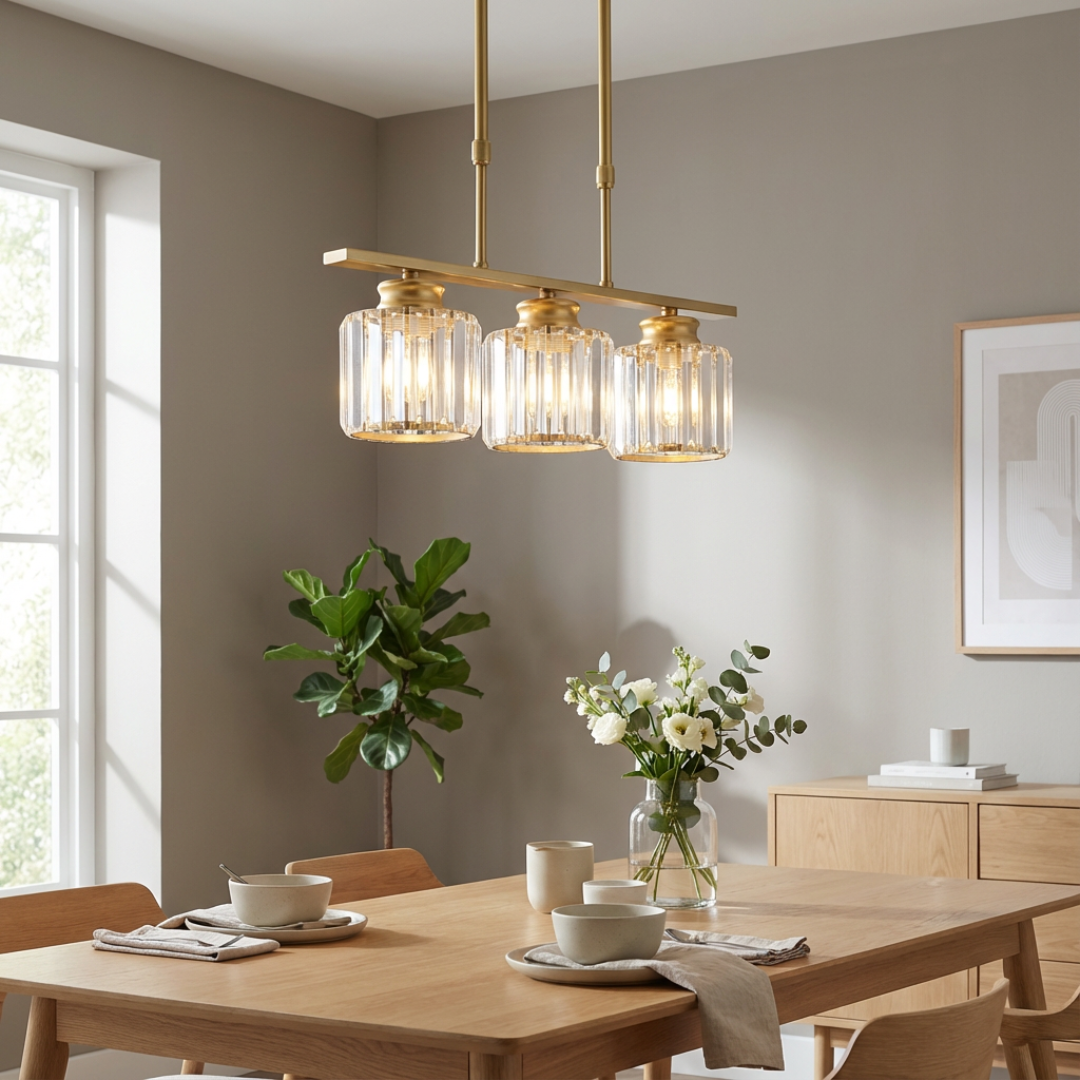 Pendant Light | Multi-Head Linear Design