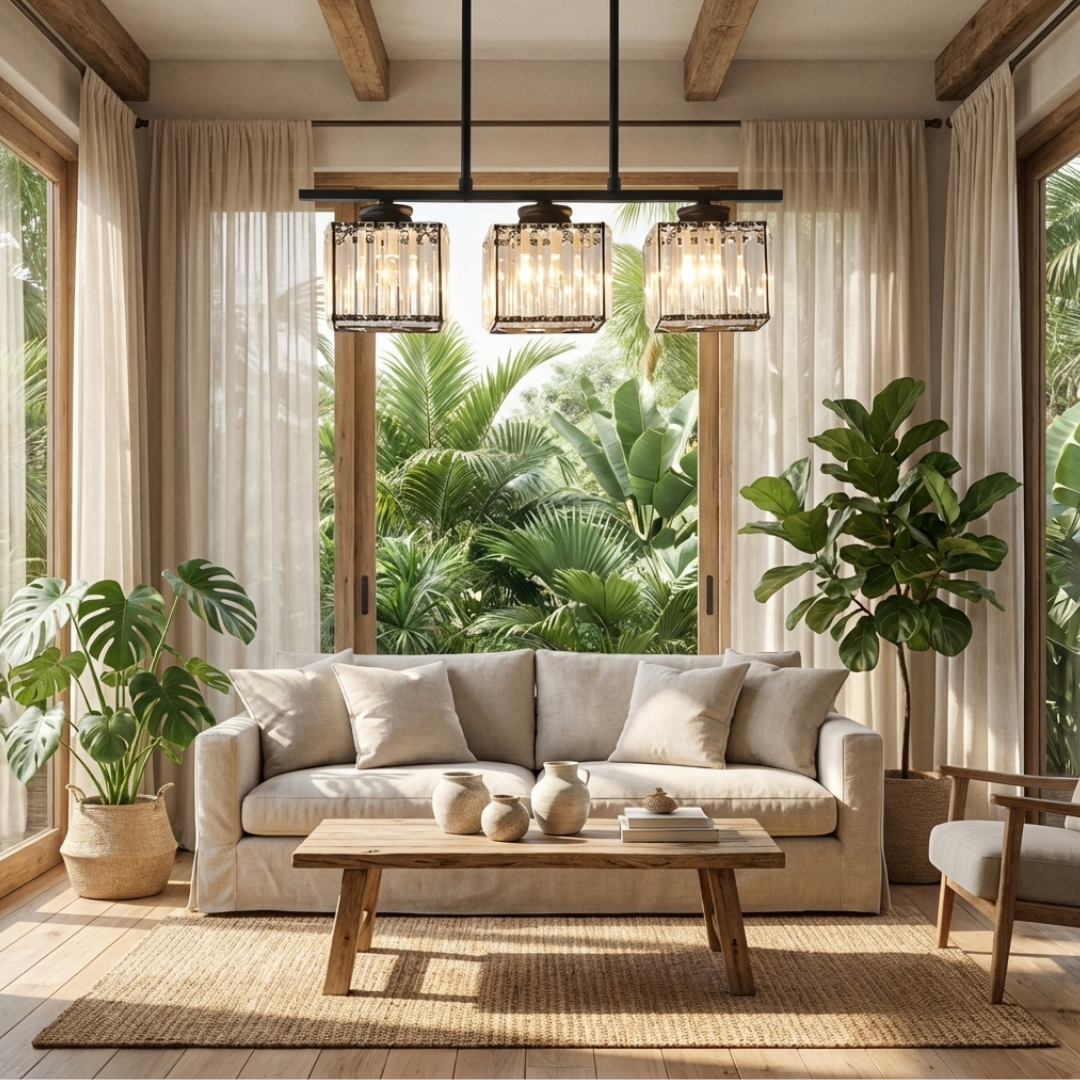Pendant Light | Multi-Head Linear Design