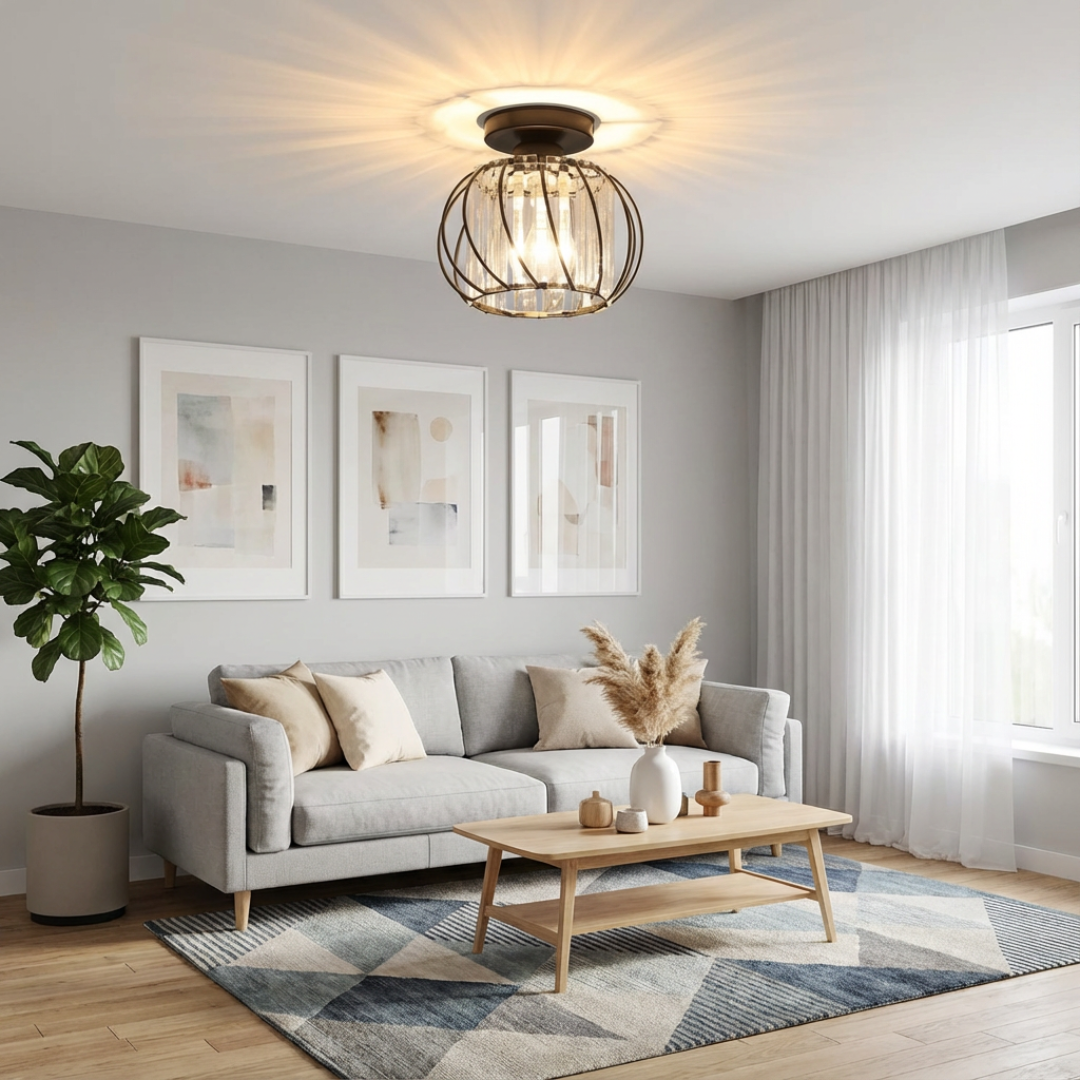 Pendant Light | Cage Frame Design