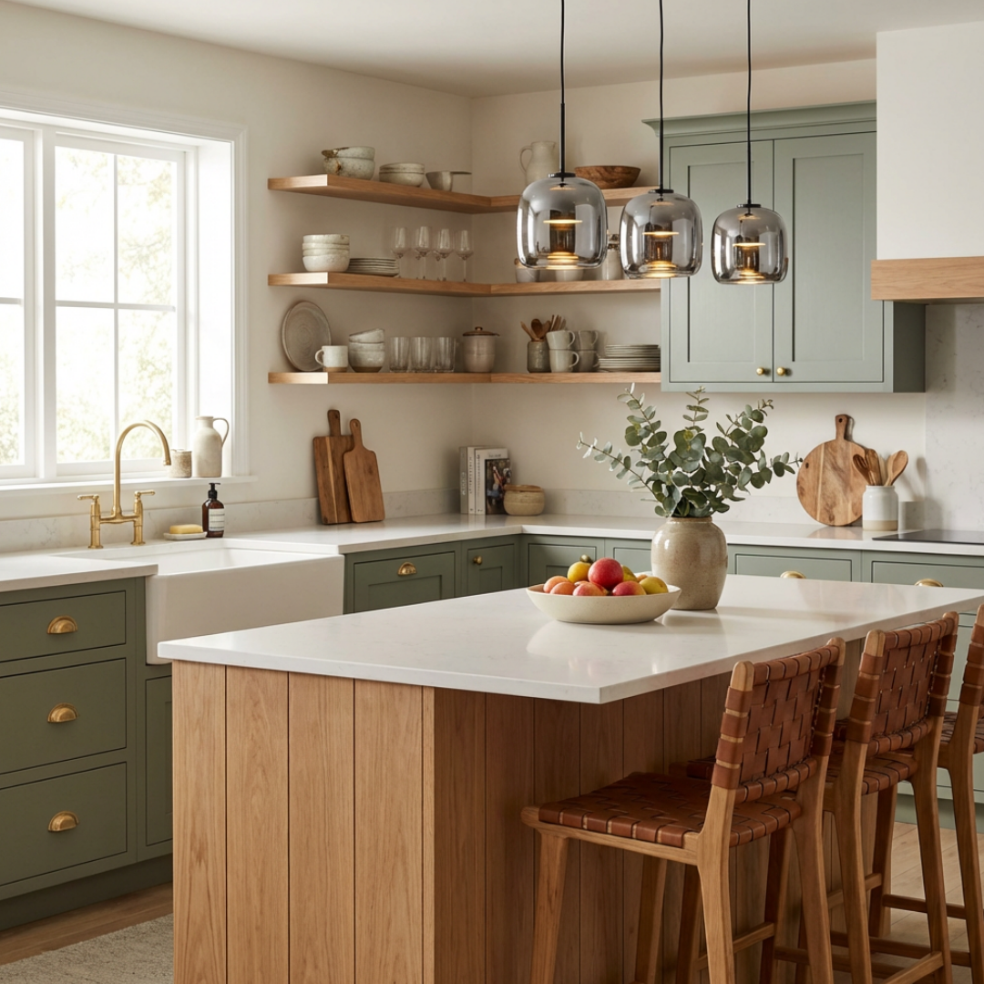 Pendant Light | Rounded Layered Design