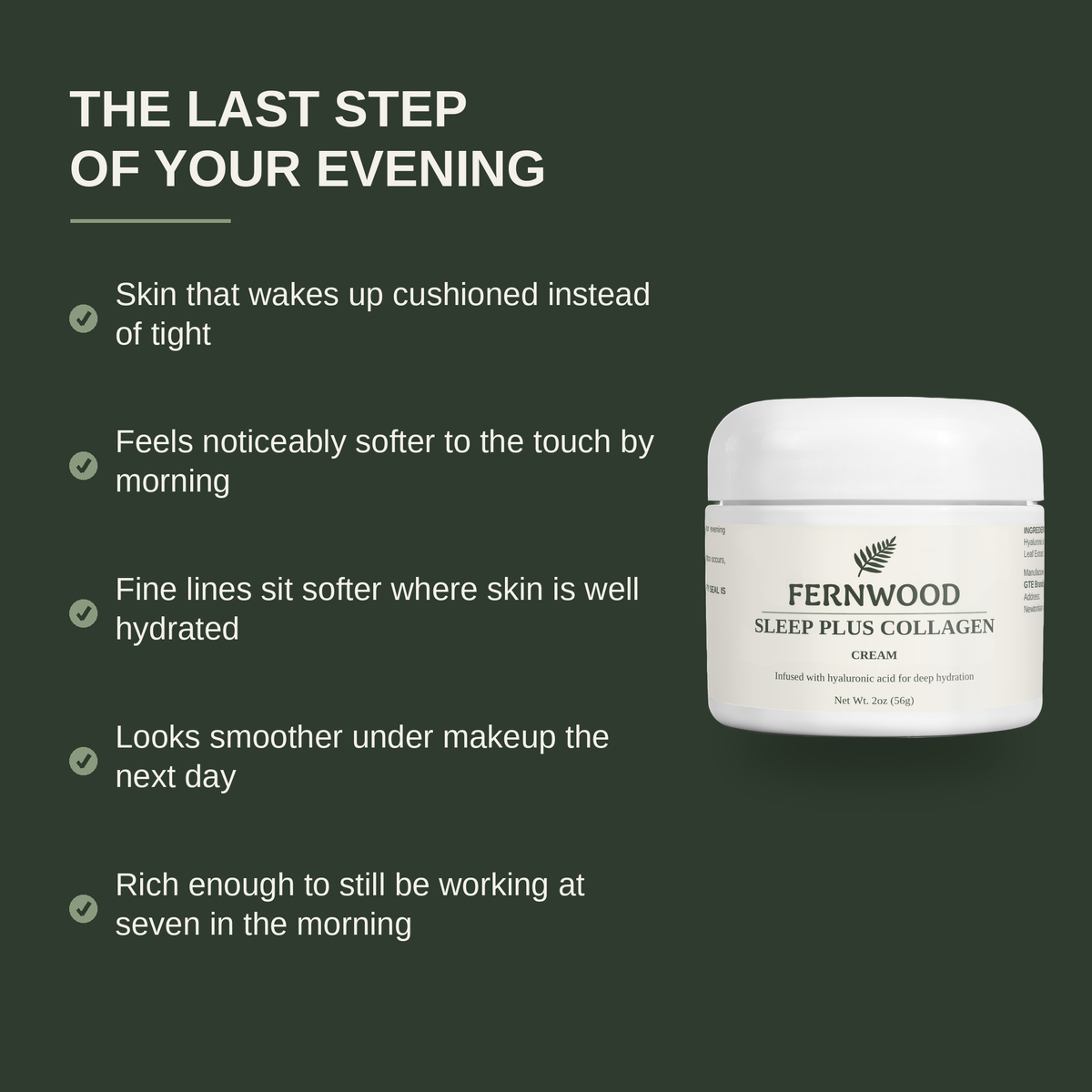 The last step of your evening