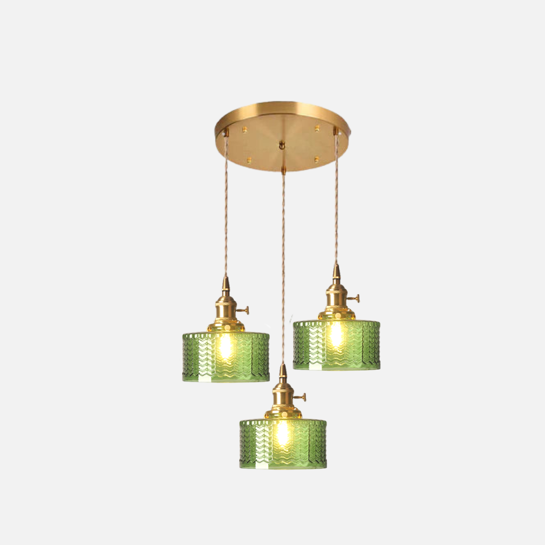 Pendant Light | Ribbed Pattern