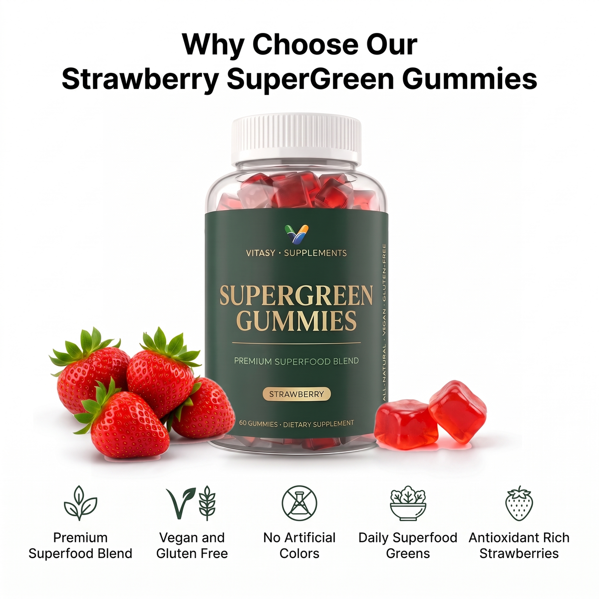 Supergreen Gummies v9 — Why Choose Our Strawberry SuperGreen Gummies