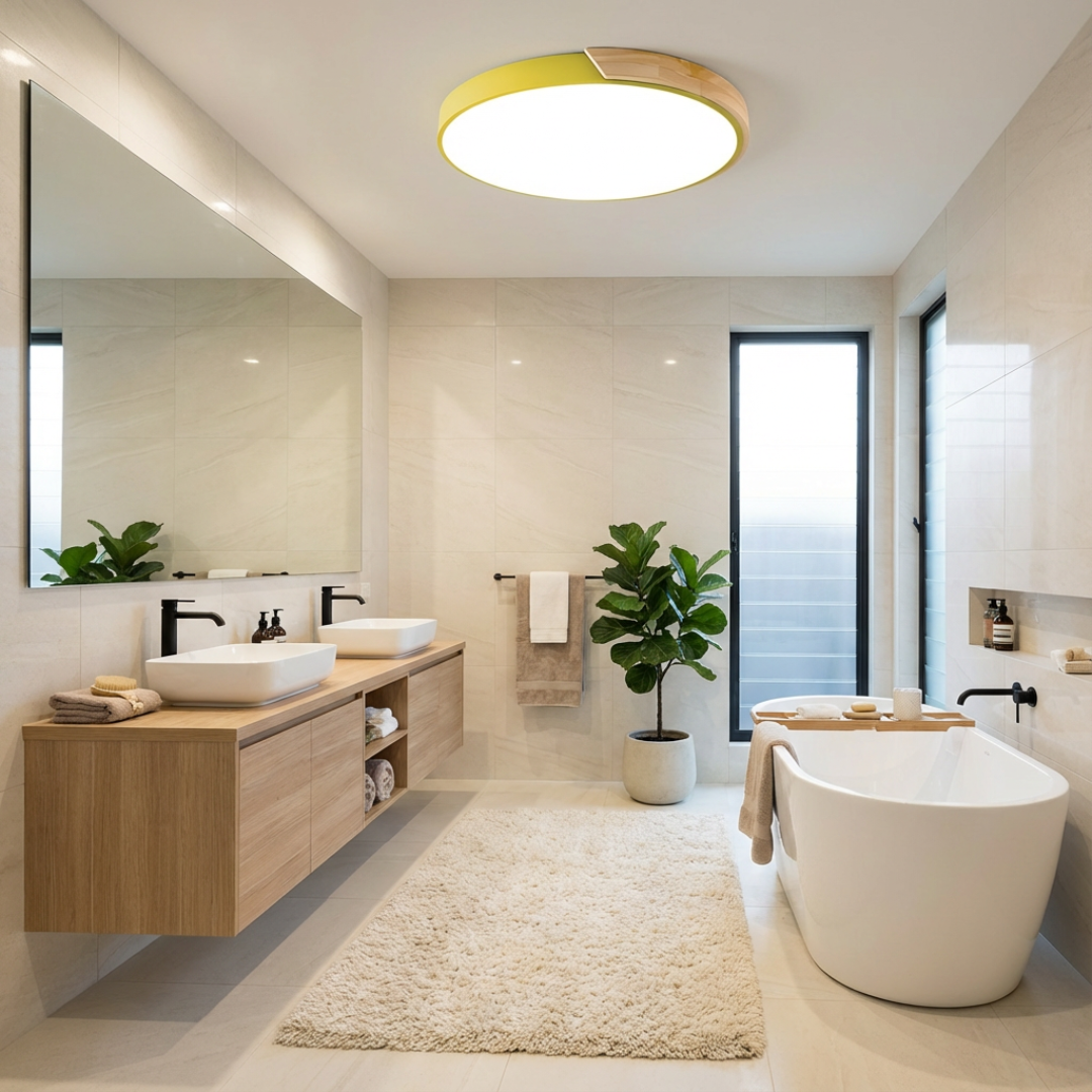 Ceiling Light | Minimal Disc Slim Circular Form