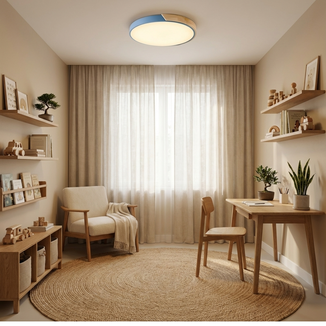 Ceiling Light | Minimal Disc Slim Circular Form