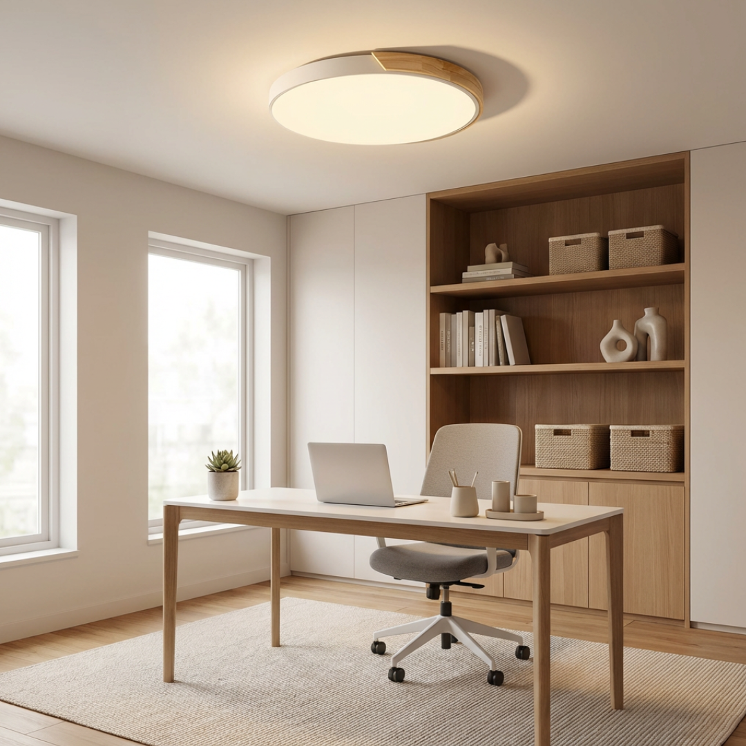 Ceiling Light | Minimal Disc Slim Circular Form