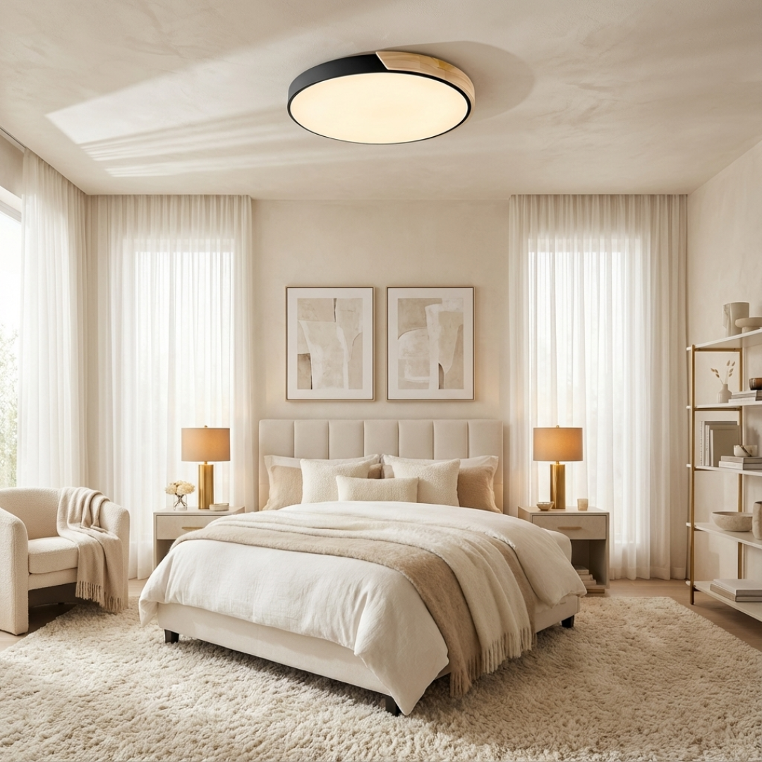 Ceiling Light | Minimal Disc Slim Circular Form