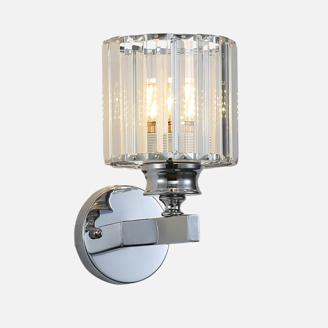 Wall Light | Faceted Square and Round Form