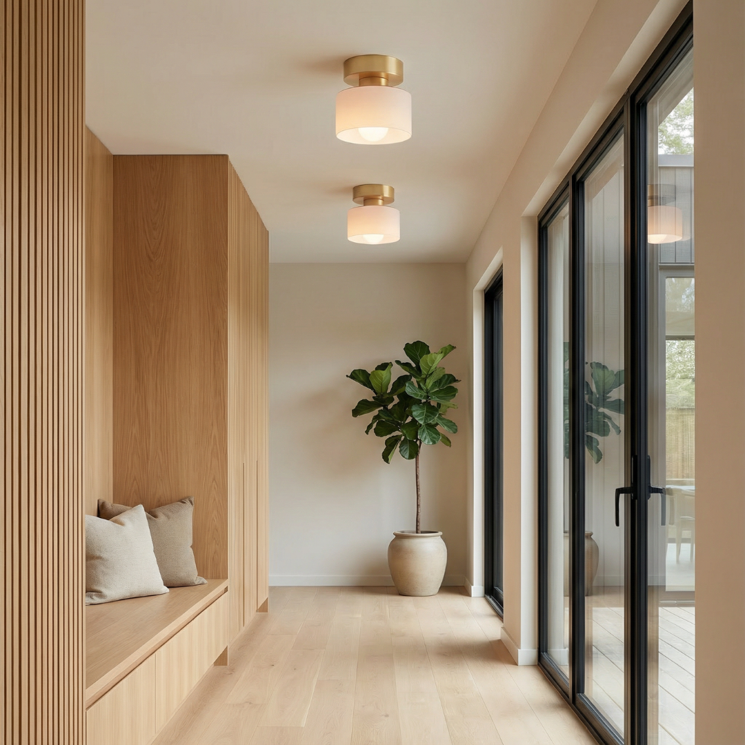 Ceiling Light | Smooth Cylinder