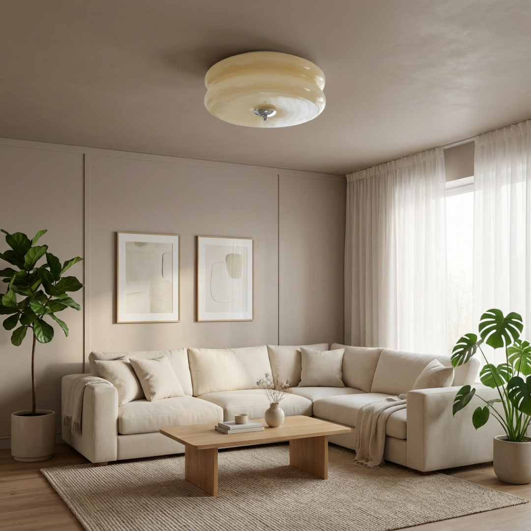 Ceiling Light | Layered Circular Form