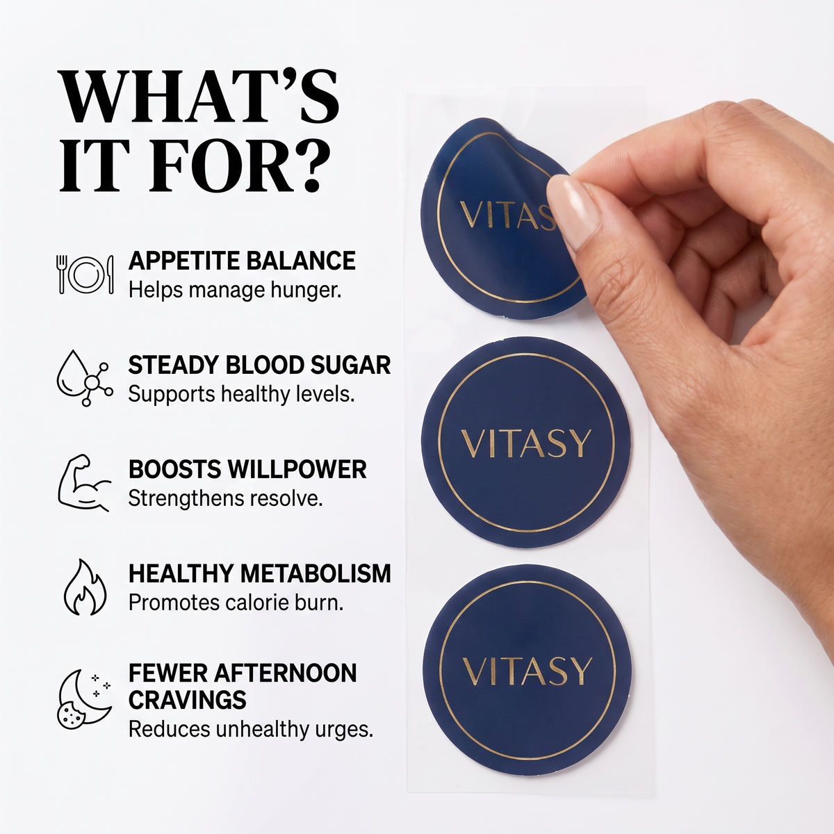 GLP-1 Patches v6 what's it for benefit infographic