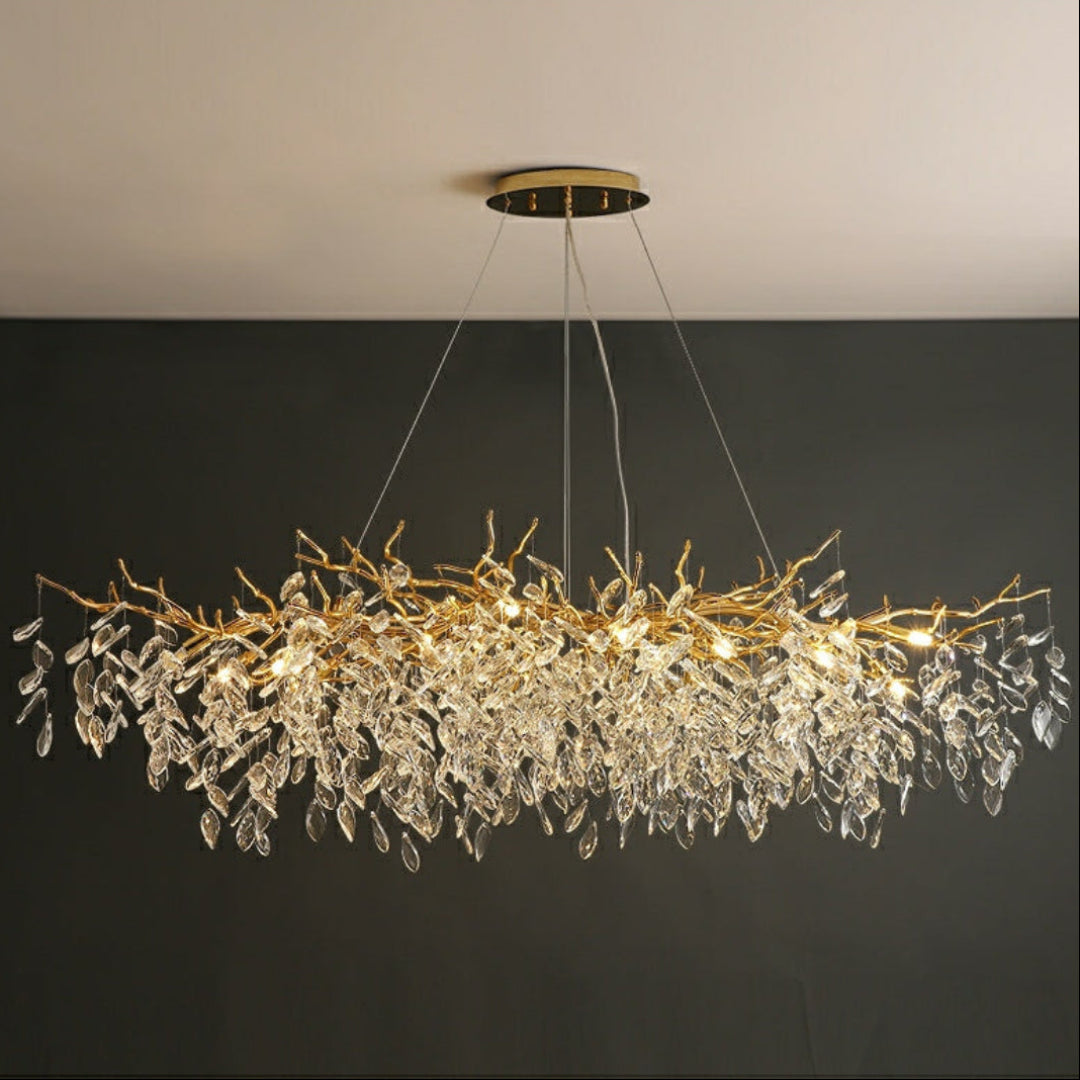 Chandelier Light | Elongated Branch Design