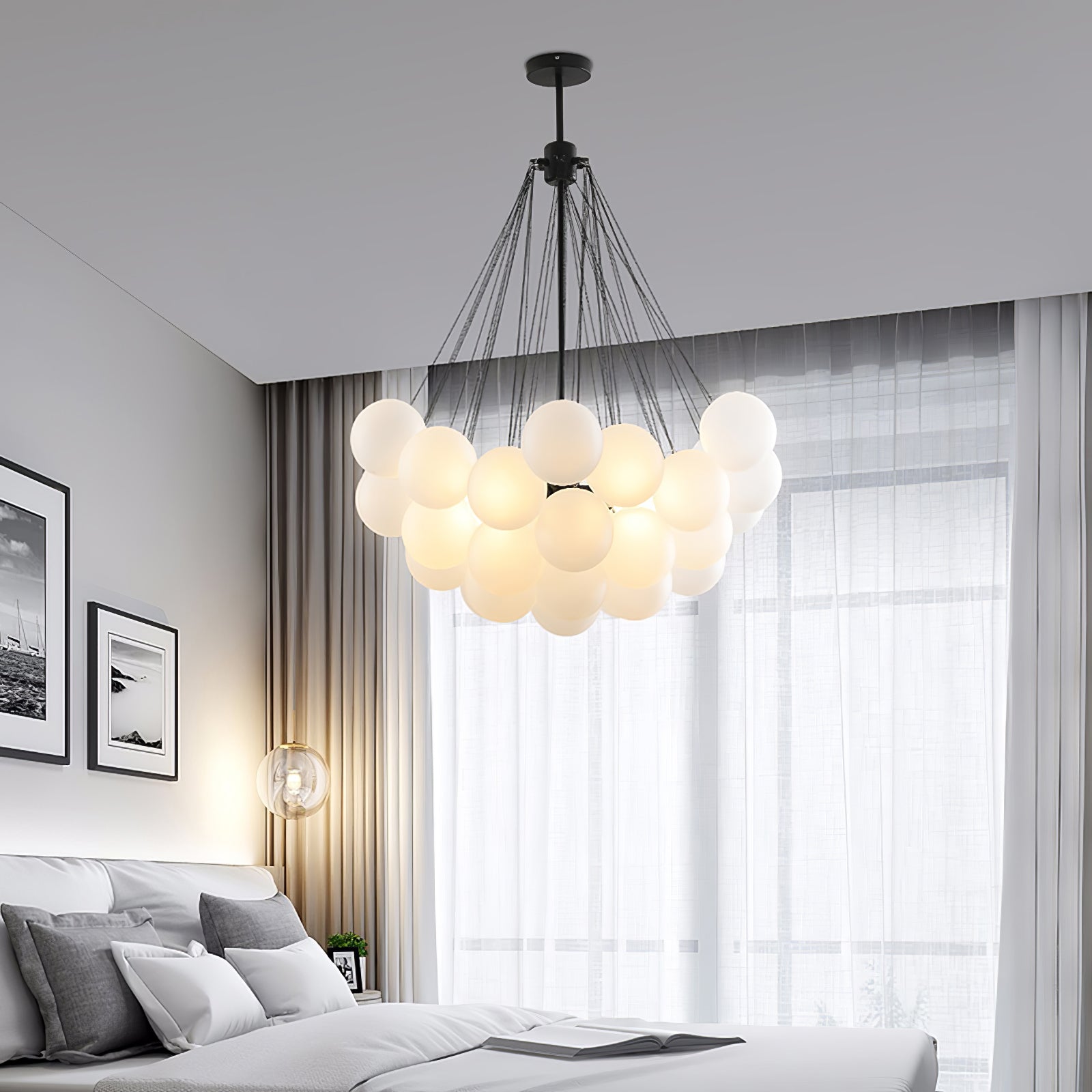 Chandelier Light | Bubble Cluster Lamp