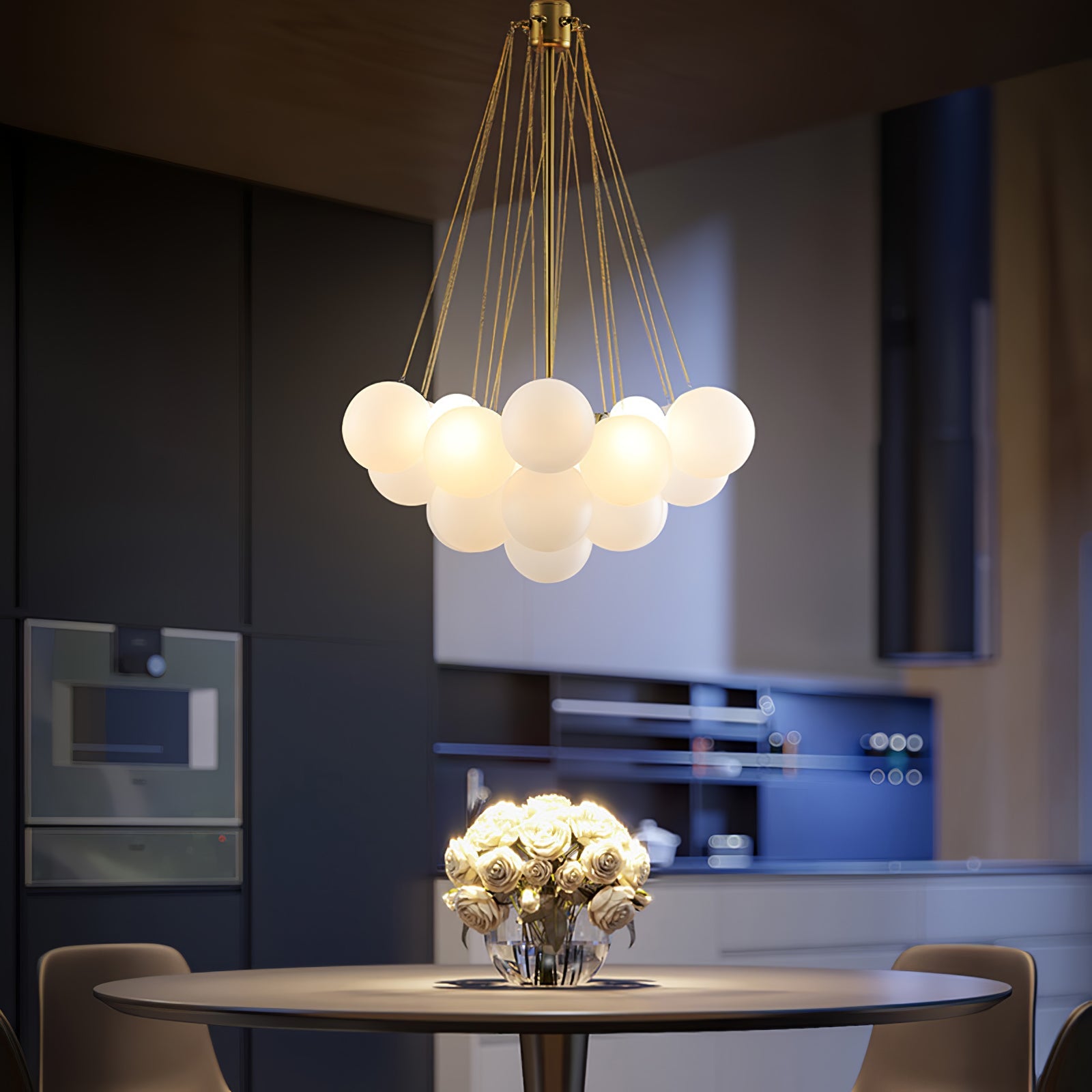 Chandelier Light | Bubble Cluster Lamp