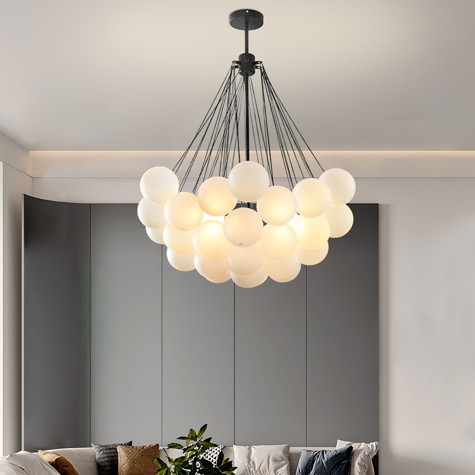 Chandelier Light | Bubble Cluster Lamp