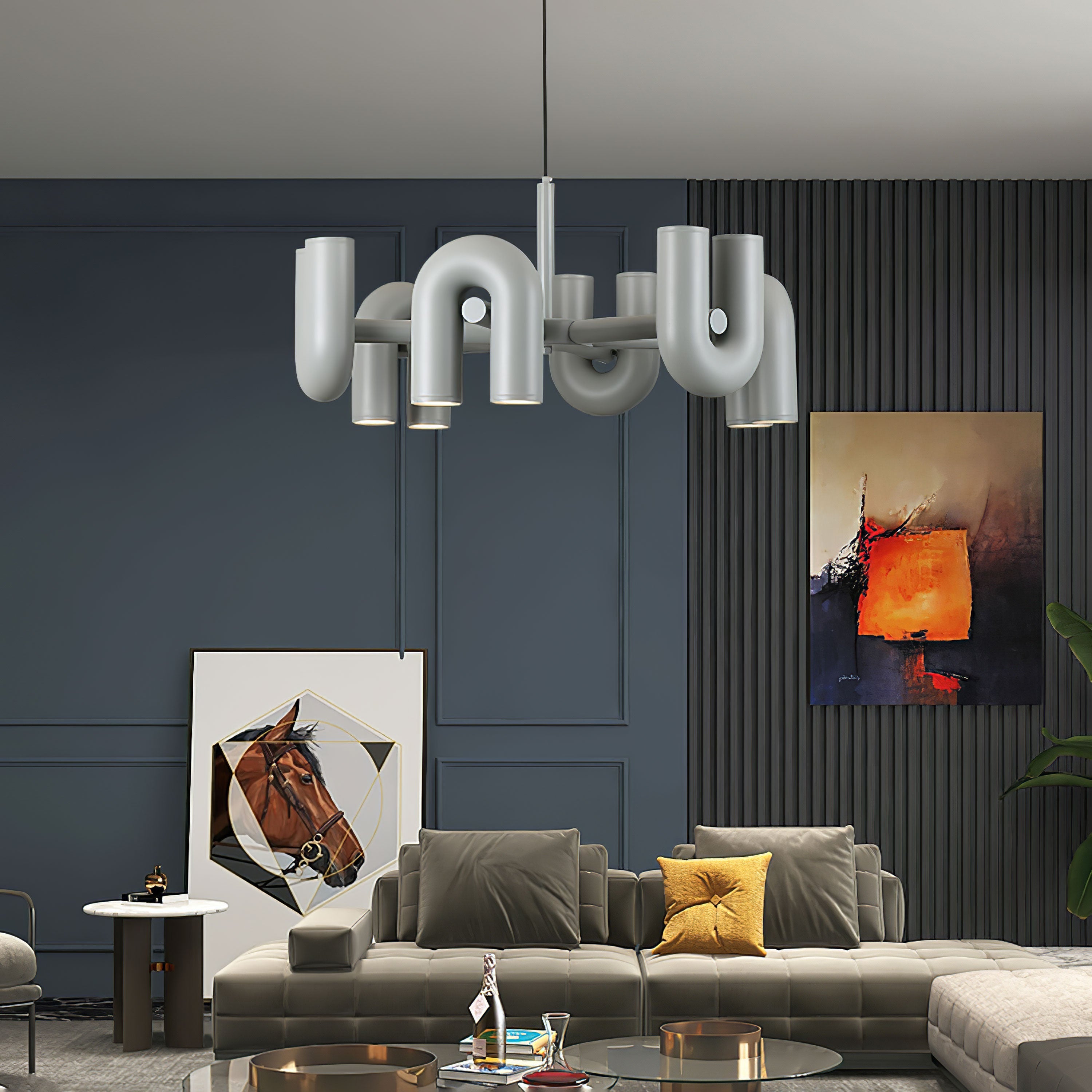 Chandelier Light | Modern Arch LED