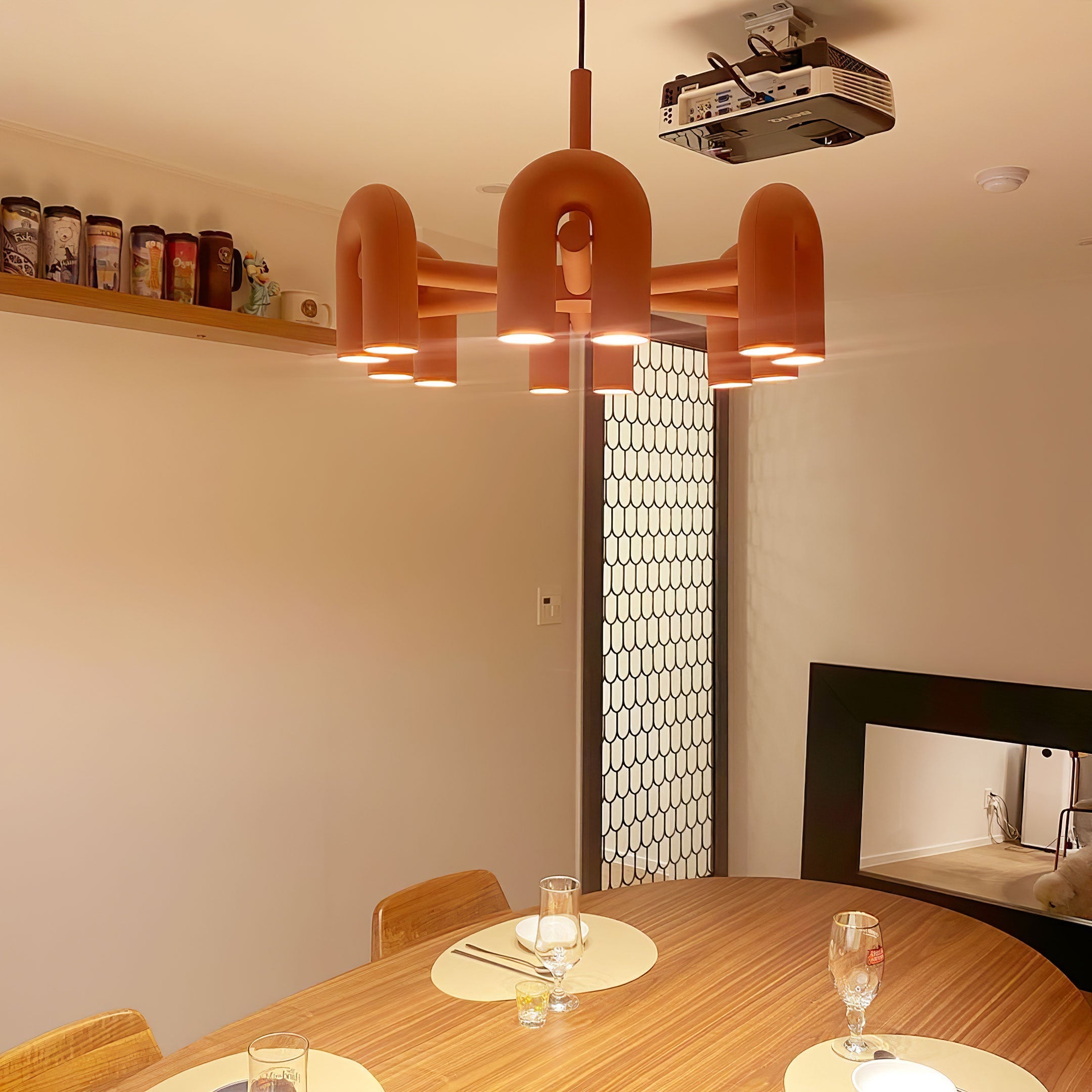 Chandelier Light | Modern Arch LED
