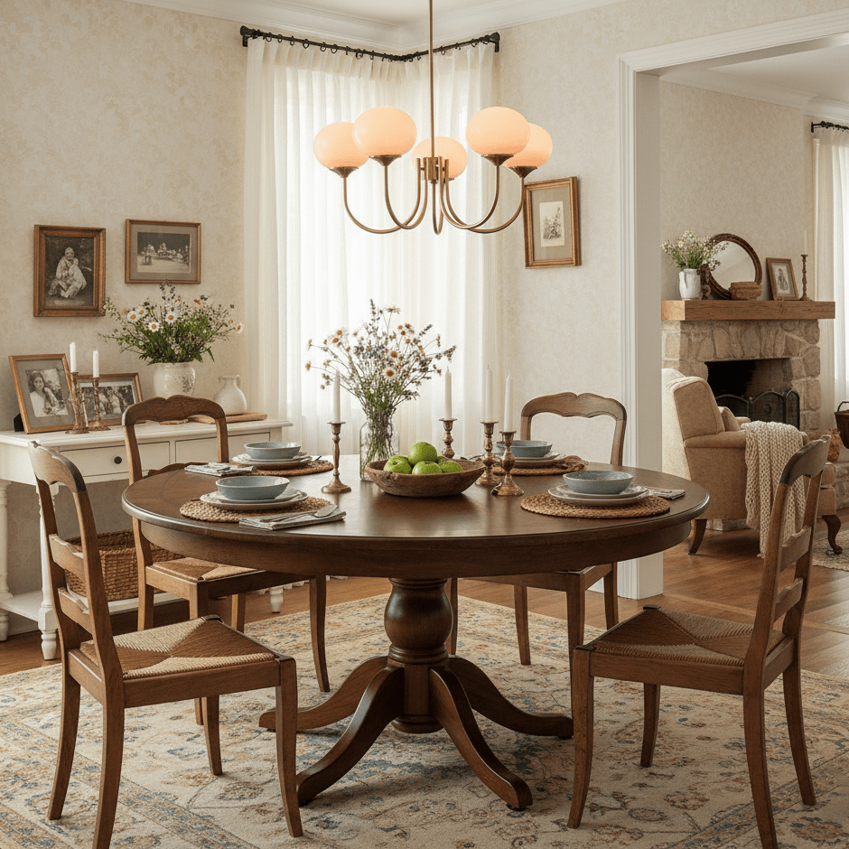 Chandelier Light | Curved Globe Design