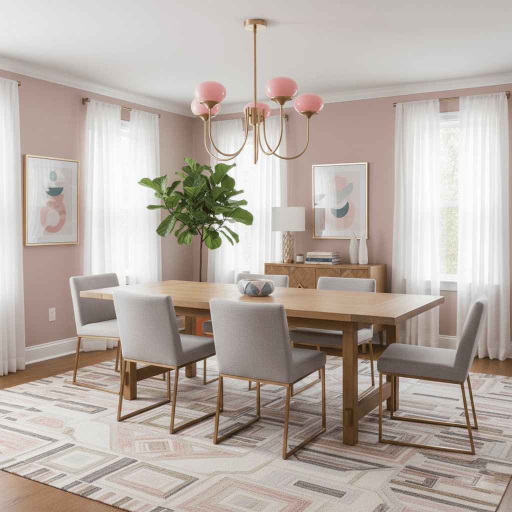 Chandelier Light | Curved Globe Design