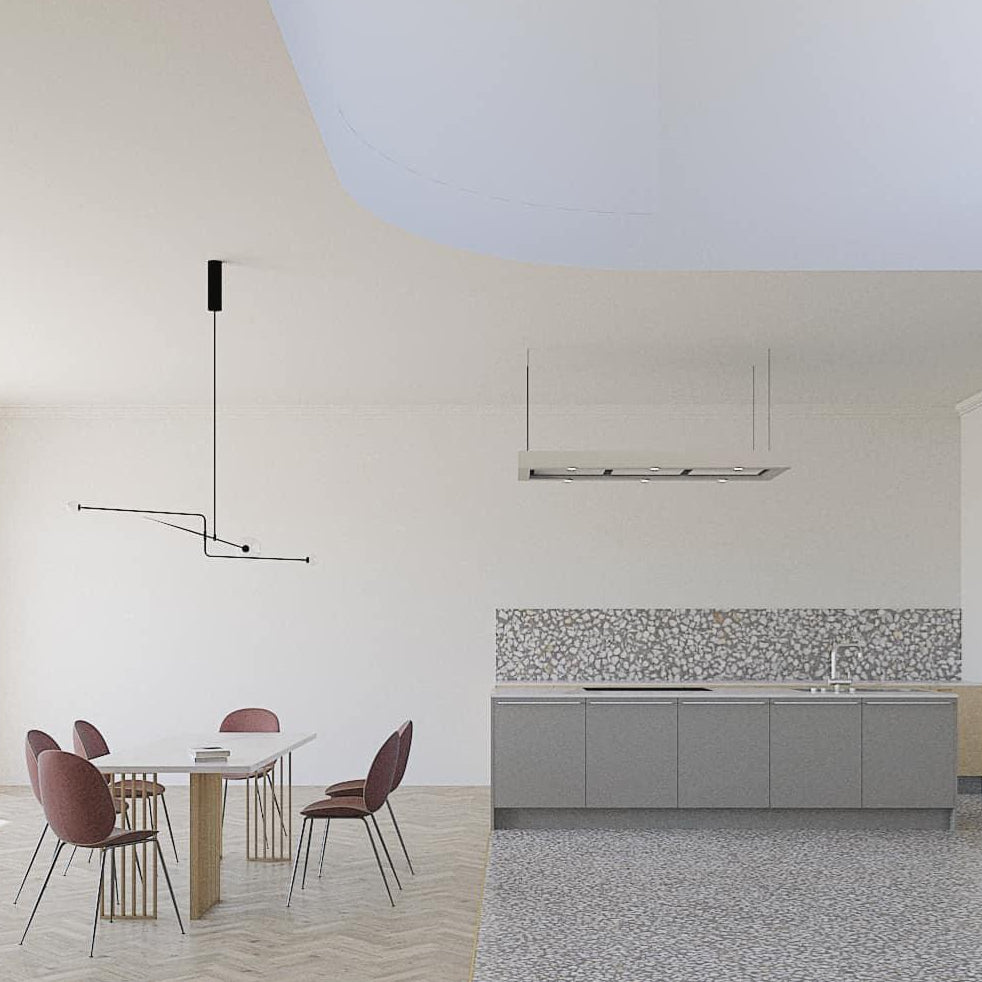 Chandelier Light | Linear Mobile Design