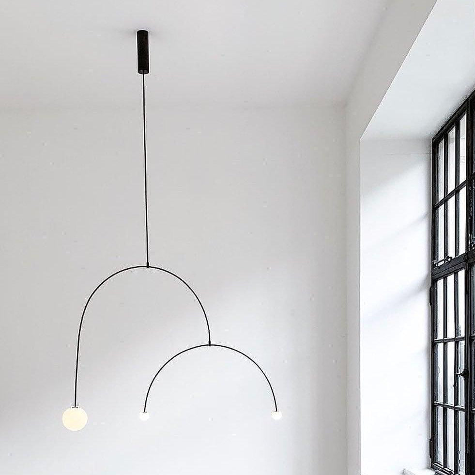 Chandelier Light | Linear Mobile Design