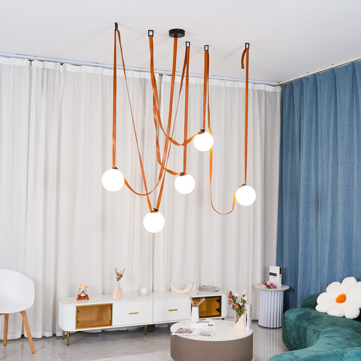 Pendant Light | Multiple Belt Art Lamp