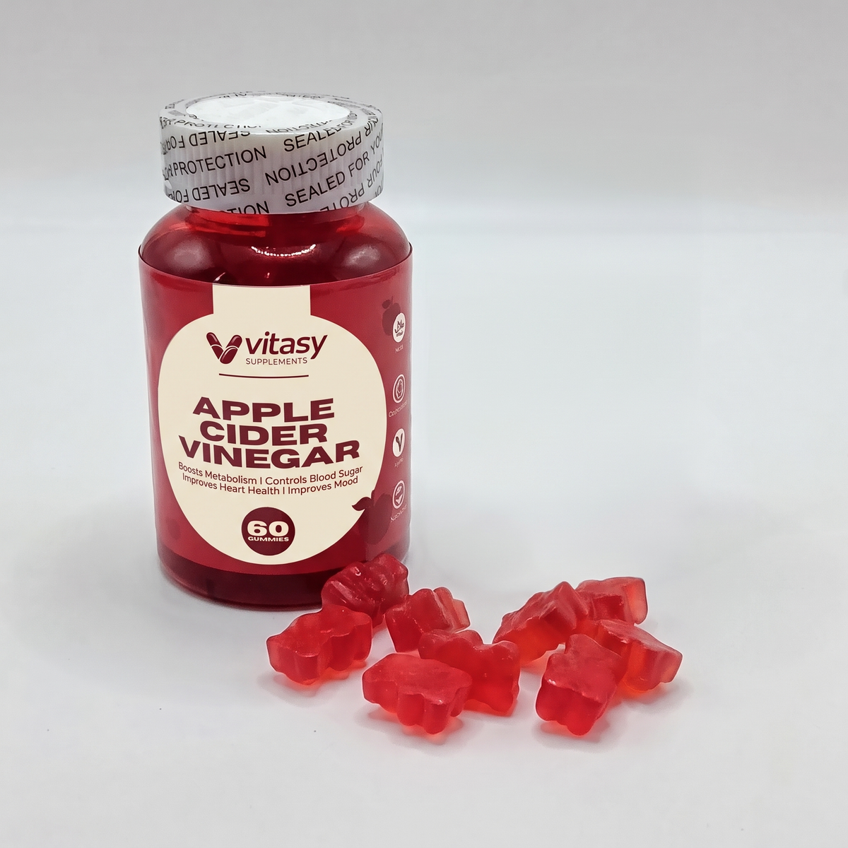 Apple cider vinegar Gummies Original Vitasy packshot
