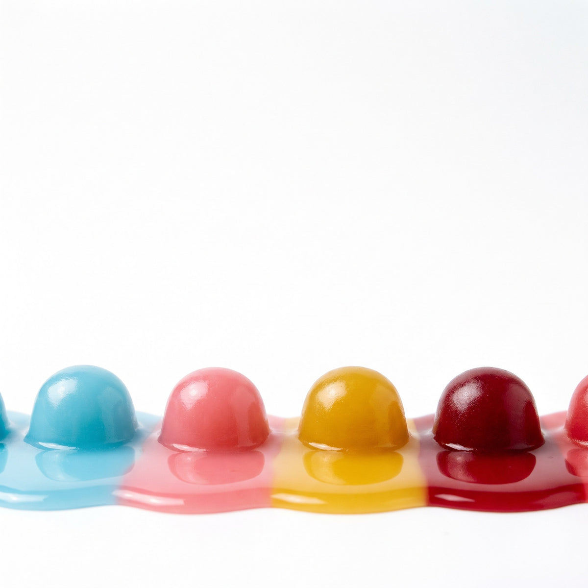 Colorful gummies